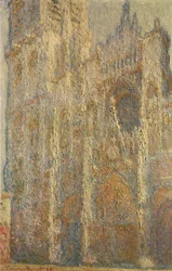 ルーアン大聖堂、正午、1894